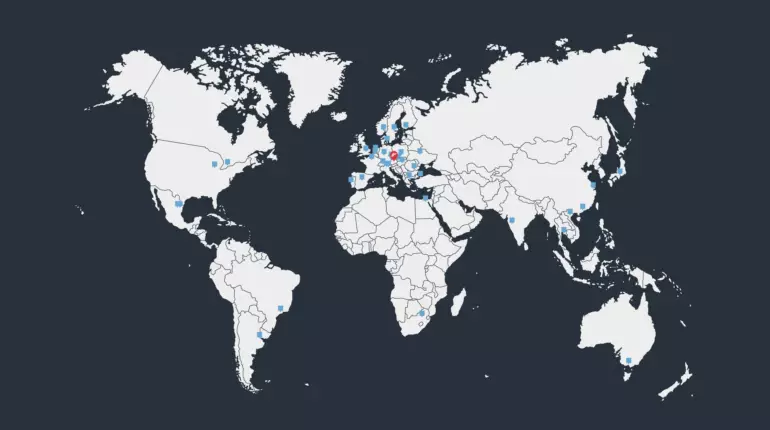 Fronius subsidiaries in 2020