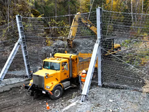 Trumer Schutzbauten, protective nets