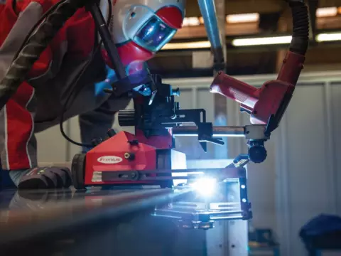 Welded stainless steel air ducts